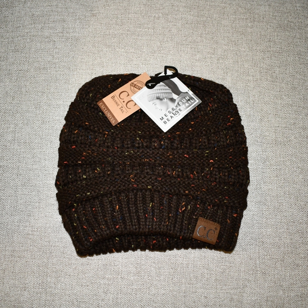 C.C Messy Bun Beanie Tail